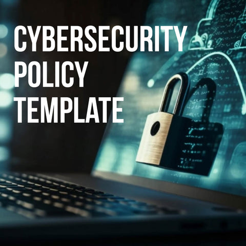 Cybersecurity Policy Template