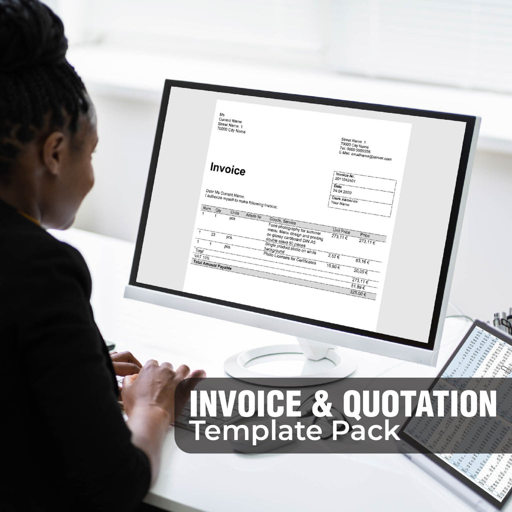 Invoice & Quotation Template Pack
